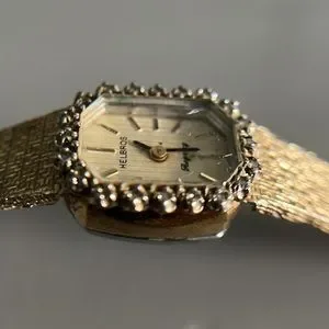 Helbros | Accessories | Vintage Helbros Regency Diamond Gold  display picture 3